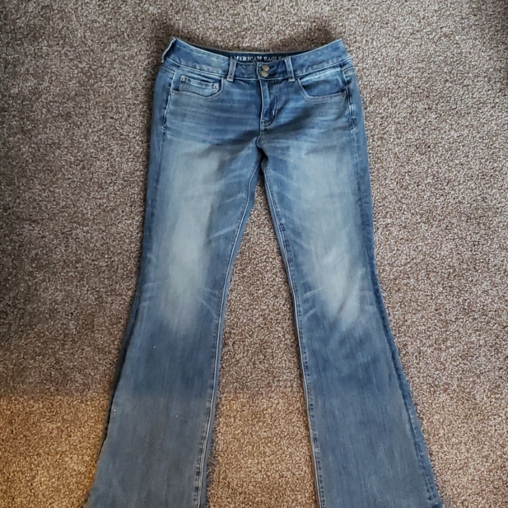 American Eagle 360 Super Stretch flare jeans